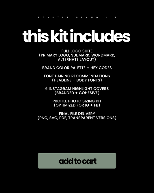Starter Brand Kit