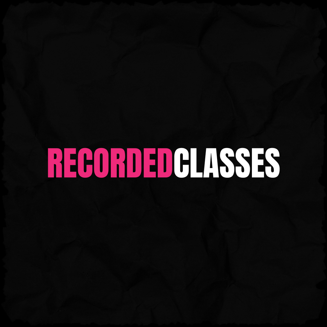 Pre-recorded Classes