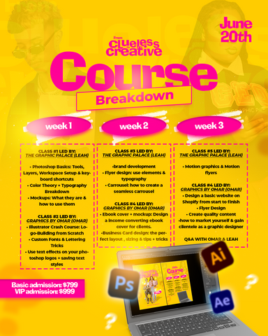 Clueless to Creative (Basic Admission)