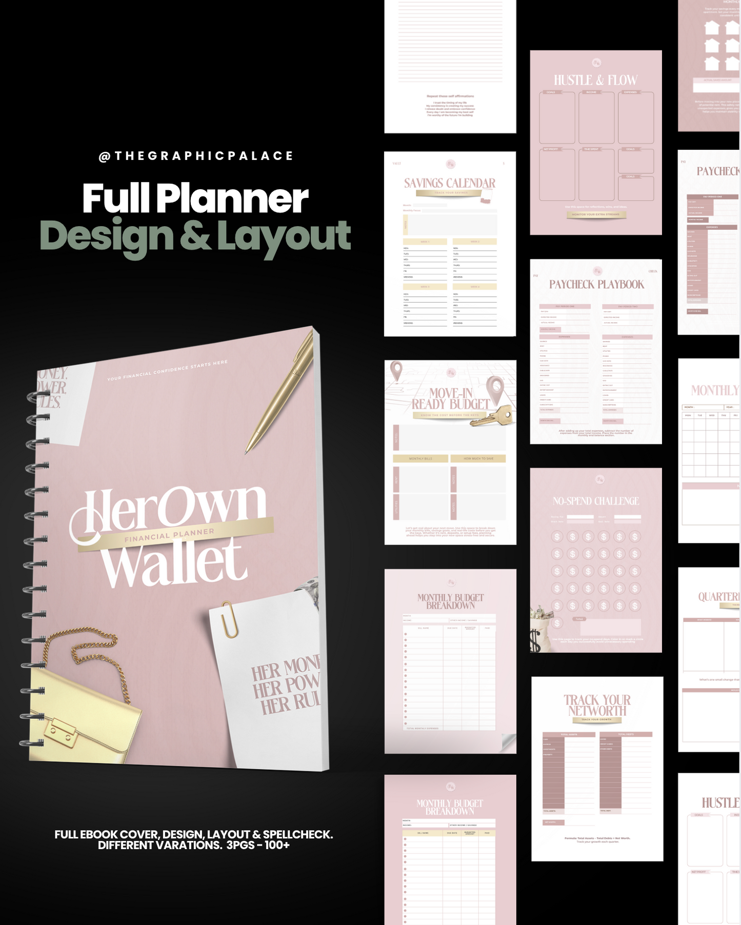 Full Ebook/Planner Design & Layout