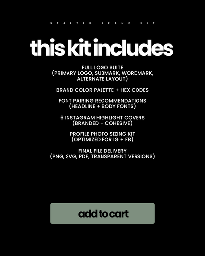 Starter Brand Kit