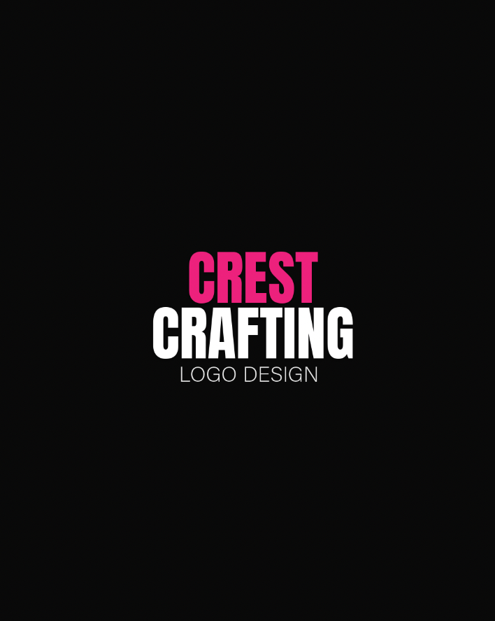 Crest Crafting Logo Design