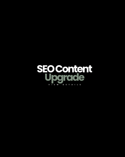 SEO Content Upgrade