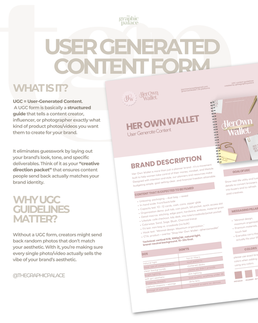 UGC Guideline Form