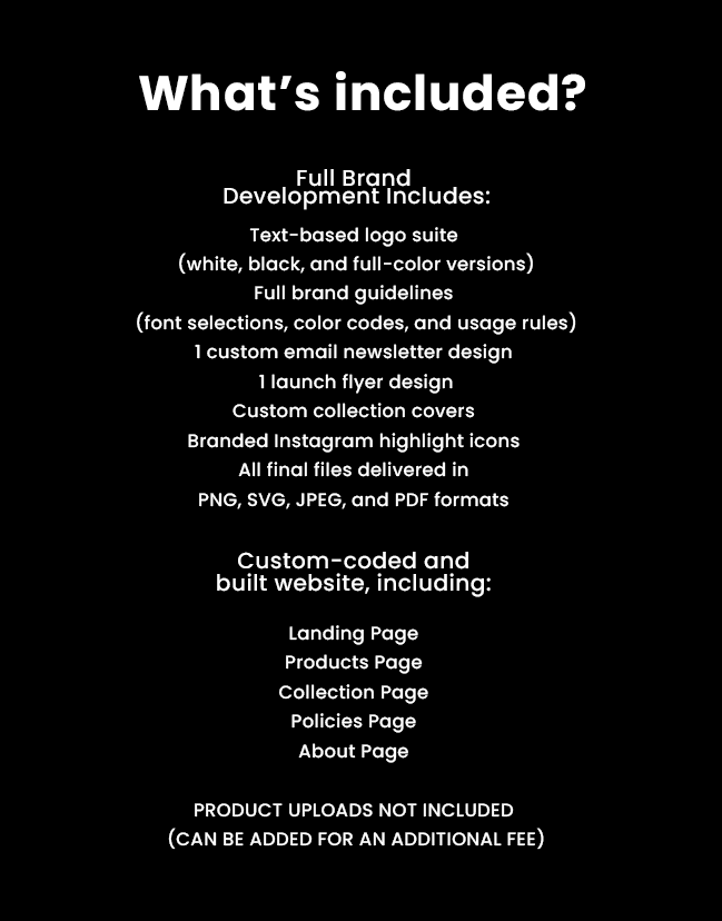 Full Brand Development